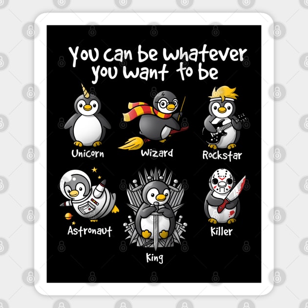 Be a penguin Magnet by NemiMakeit